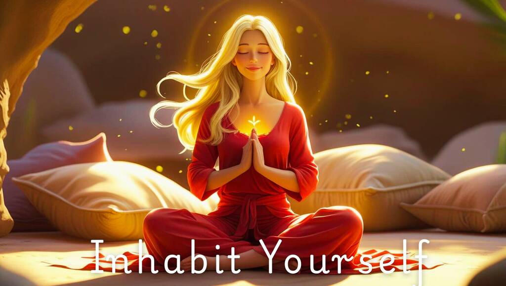 Inhabit yourself with presence and connection