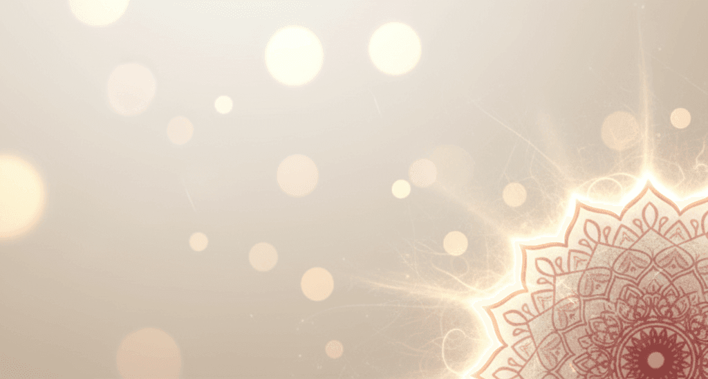 Mandala background — all love starts within
