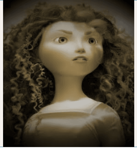Merida from Brave — Disney quote about fate and inner courage