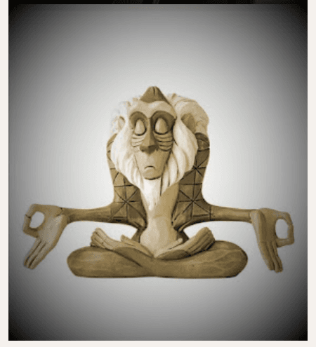 Rafiki from The Lion King — Disney quote about learning from the past